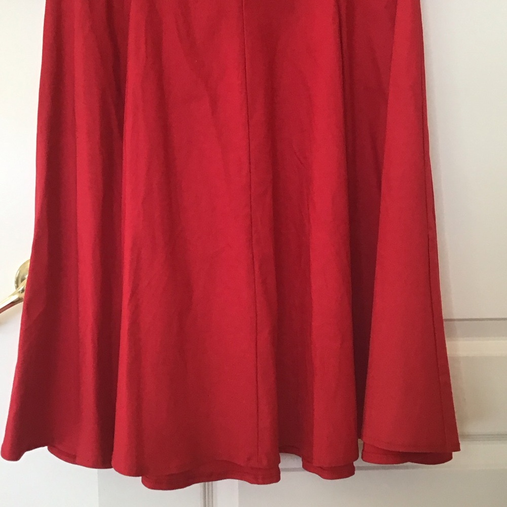Unique Vintage Red Dress - Size 2XL - Picture 7 of 7